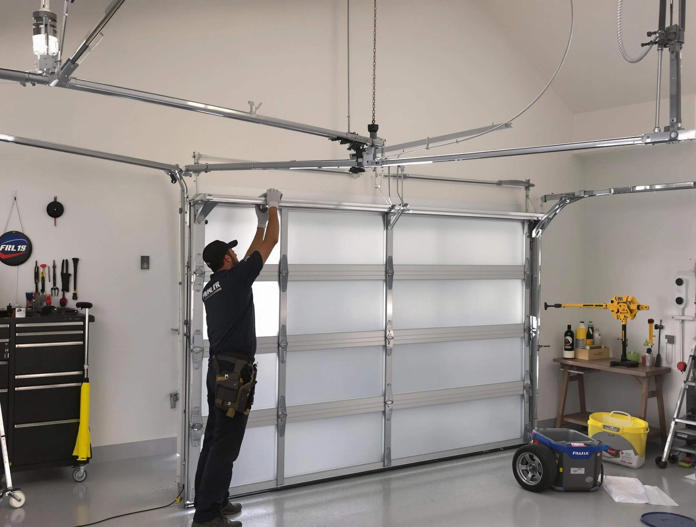 Bothell Garage Door Repair certified team performing precision garage door installation in Bothell