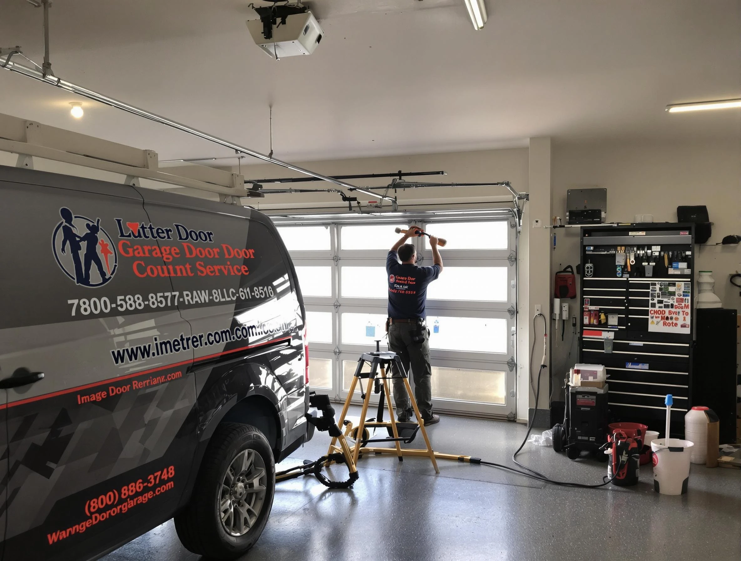 Bothell Garage Door Repair rapid response team performing same-day repair in Bothell